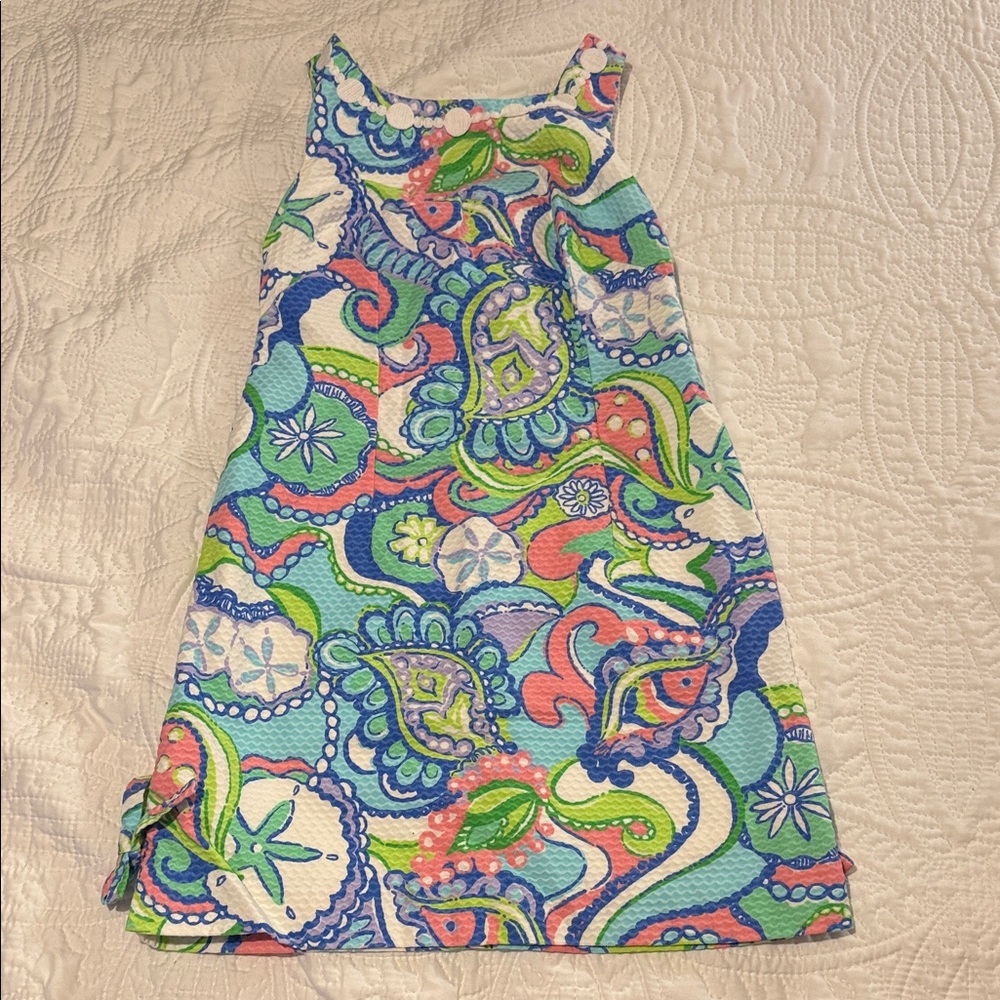 Lilly Pulitzer Colorful Paisley Mini Dress